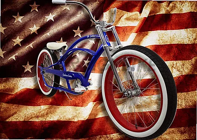 26" Fat Tires Stretch Beach Cruiser Bike Single Speed Blue Frame Red Rim Bicycle
