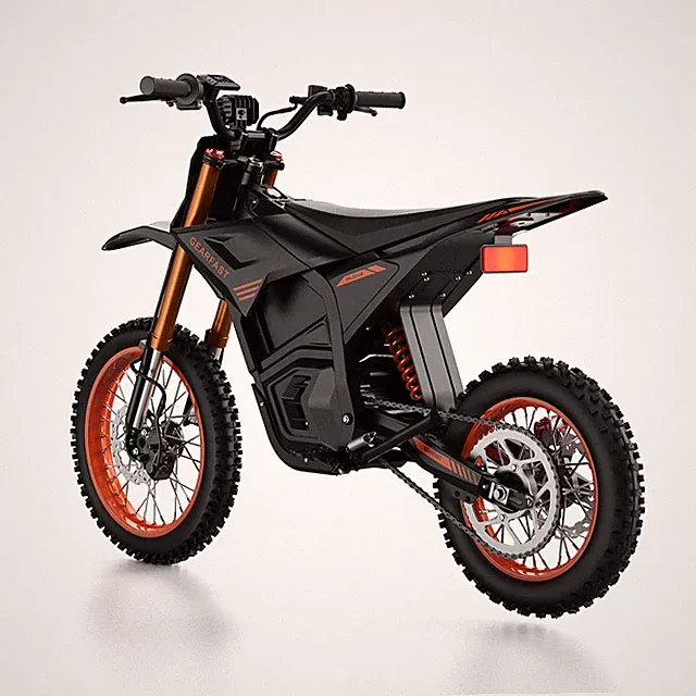 Electric motorcycle Dirt Bike Bicycle 3000W 48V 21AH 34MPH All Terrain E Bike
