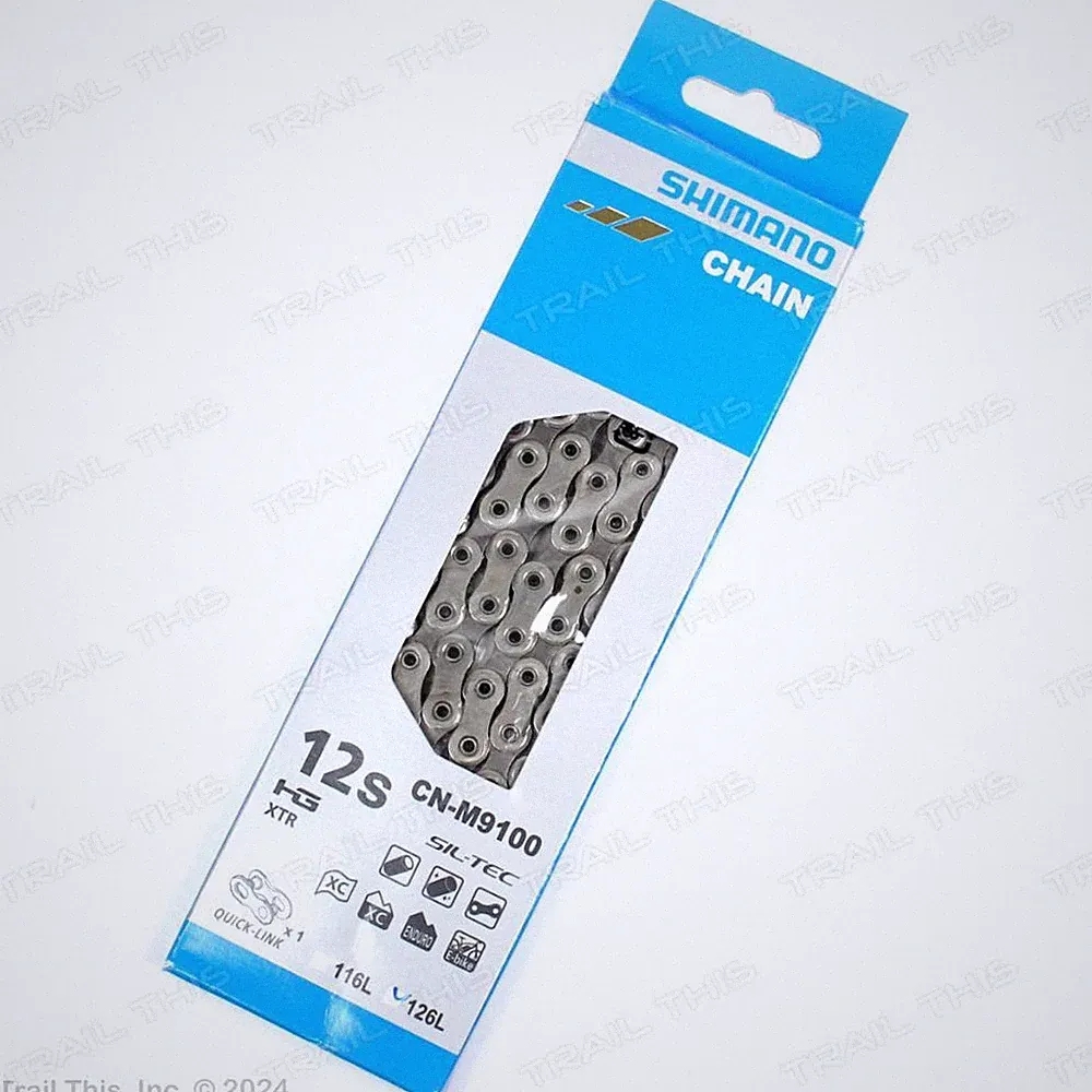 Shimano CN-M9100 12-Speed E-Bike Bicycle Chain HG XTR 126-Links
