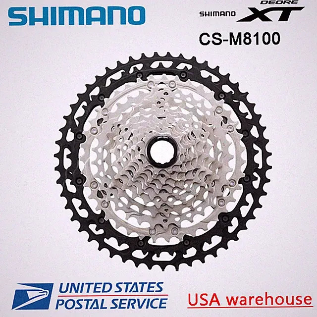 SHIMANO XT CS-M8100 12-Speed Cassette MTB 10-45 / 51T Micro Spline