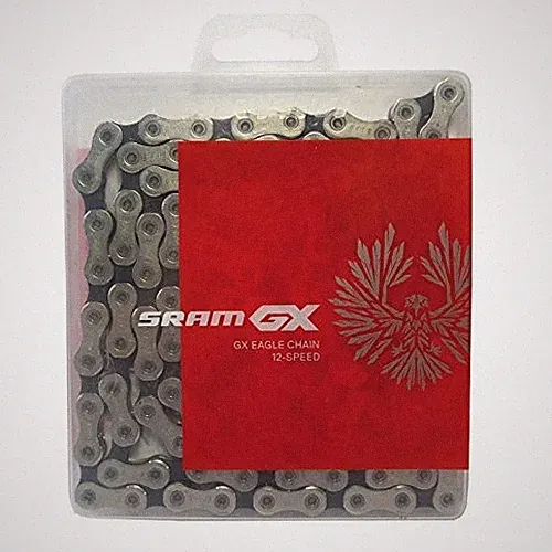 SRAM GX Eagle 12-Speed Bicycle Chain Silver, 126 links