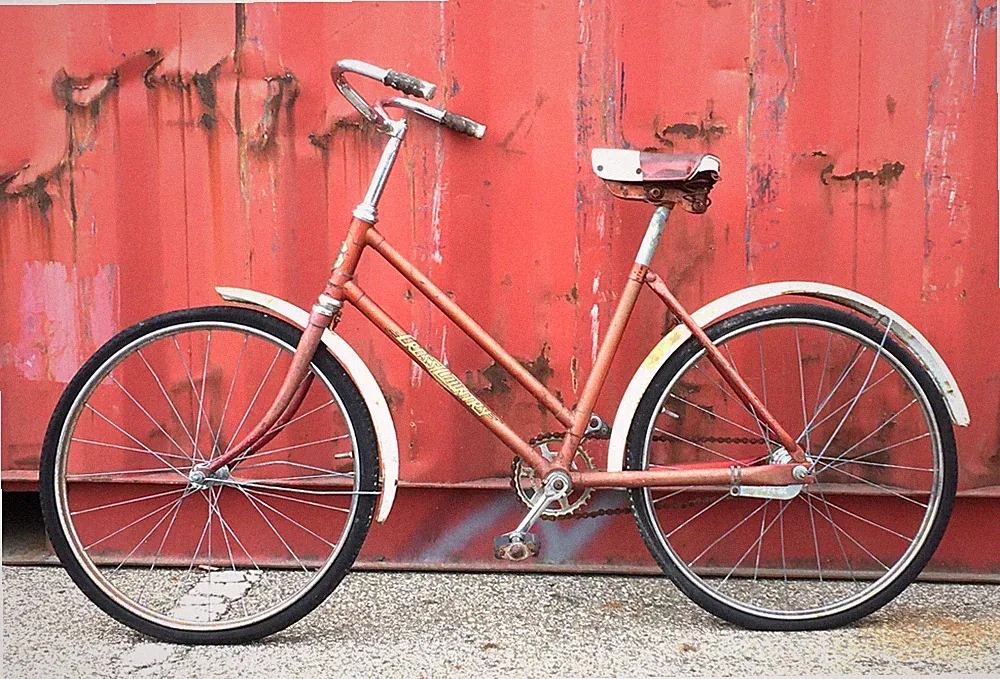 Vintage Kids Bike Short 20" wheels Red ENGLAND coaster brake single speed
